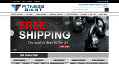 Desktop Screenshot of fitnessgiant.com